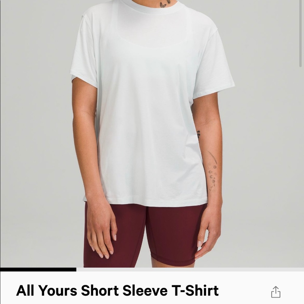 Lululemon All Yours Tee Lavender